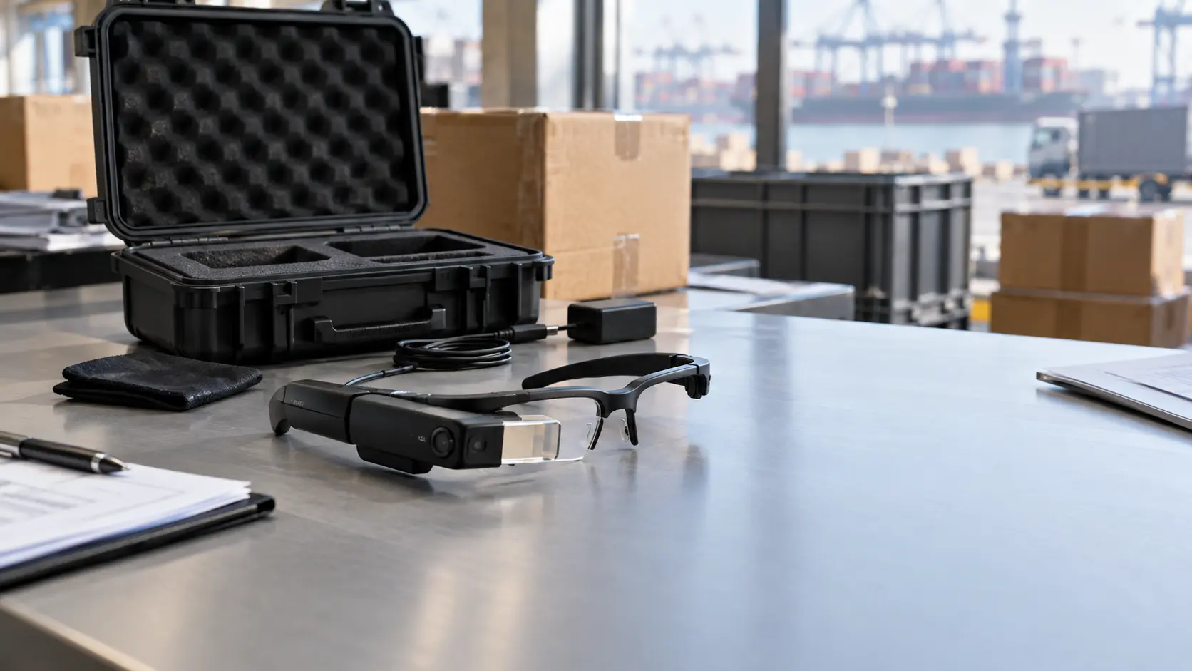 Vuzix M4000 smart-glasses kit prepared for urgent international sourcing